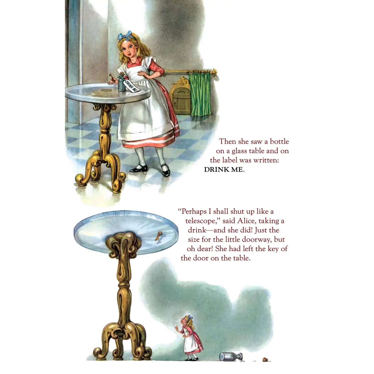 Alice in Wonderland - Children's Picture Book-Vintage
