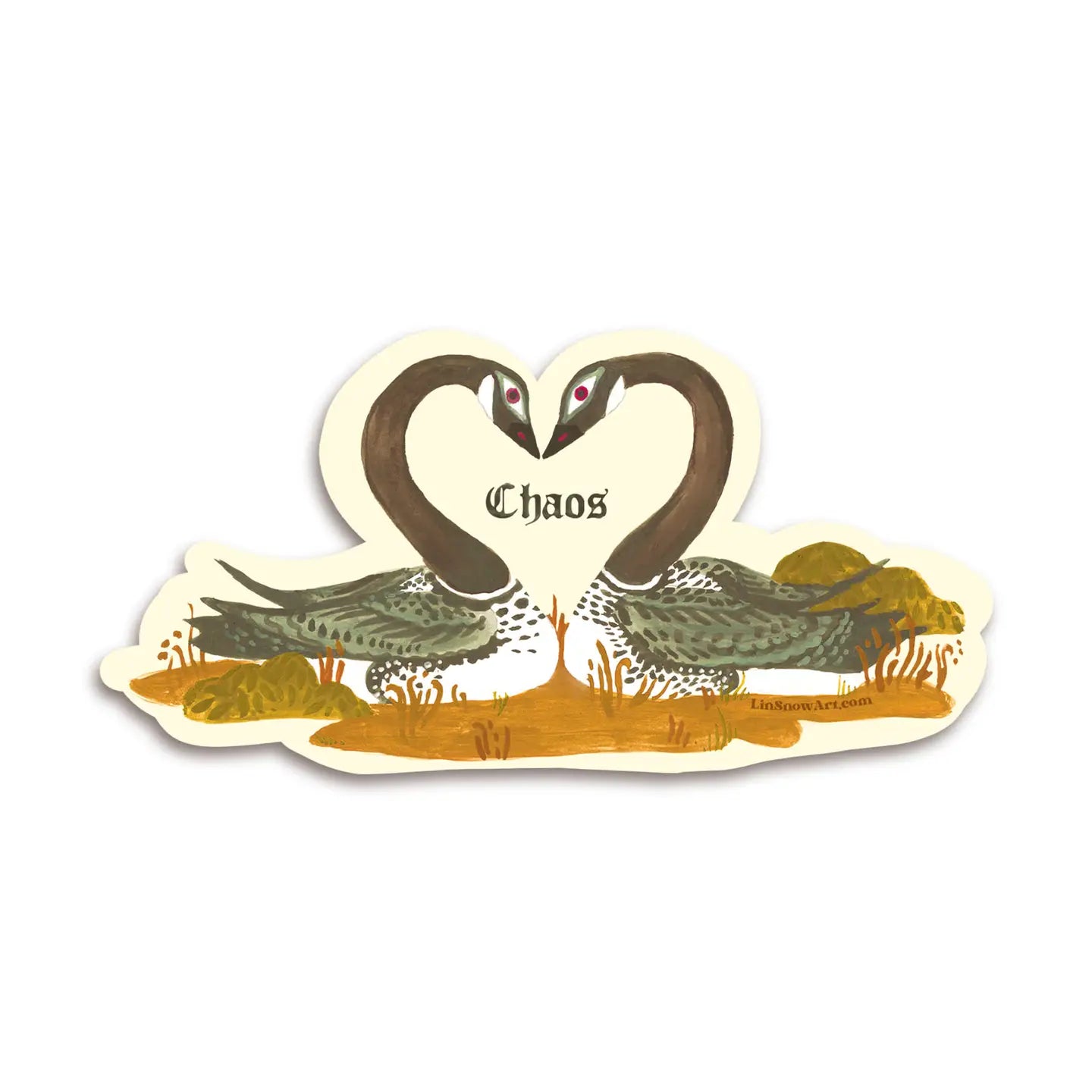 Chaos Gooses Sticker