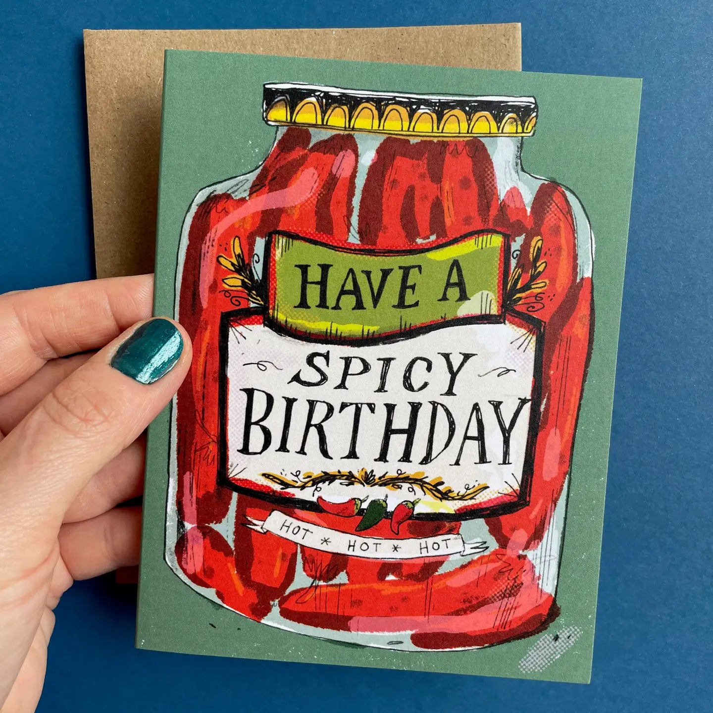 Have A Spicy Birthday Card