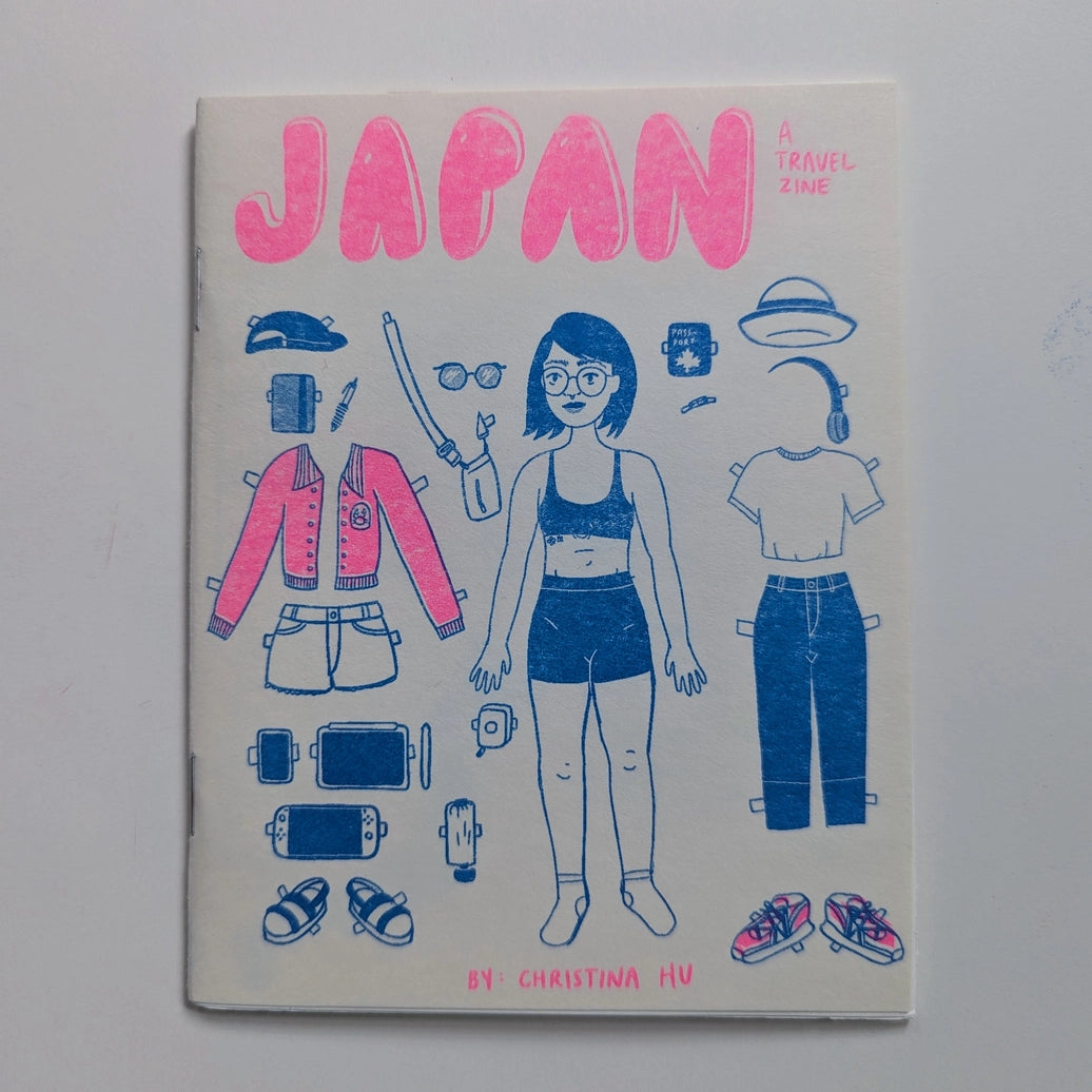 Japan Travel Risograph Zine
