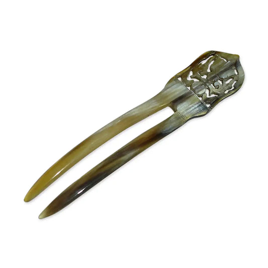 Horn Hair Pick Antique Reproduction