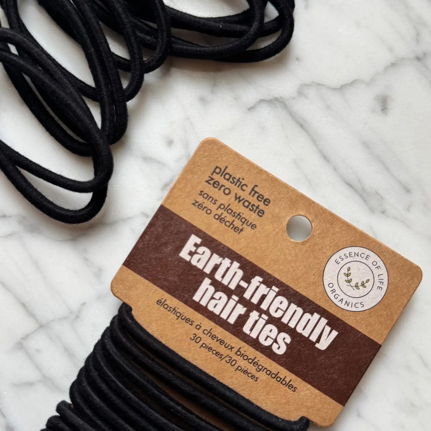 Earth-Friendly Biodegradable Hair Ties