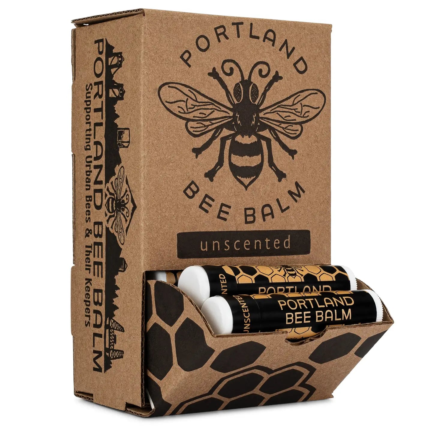 Unscented Natural Beeswax Lip Balm