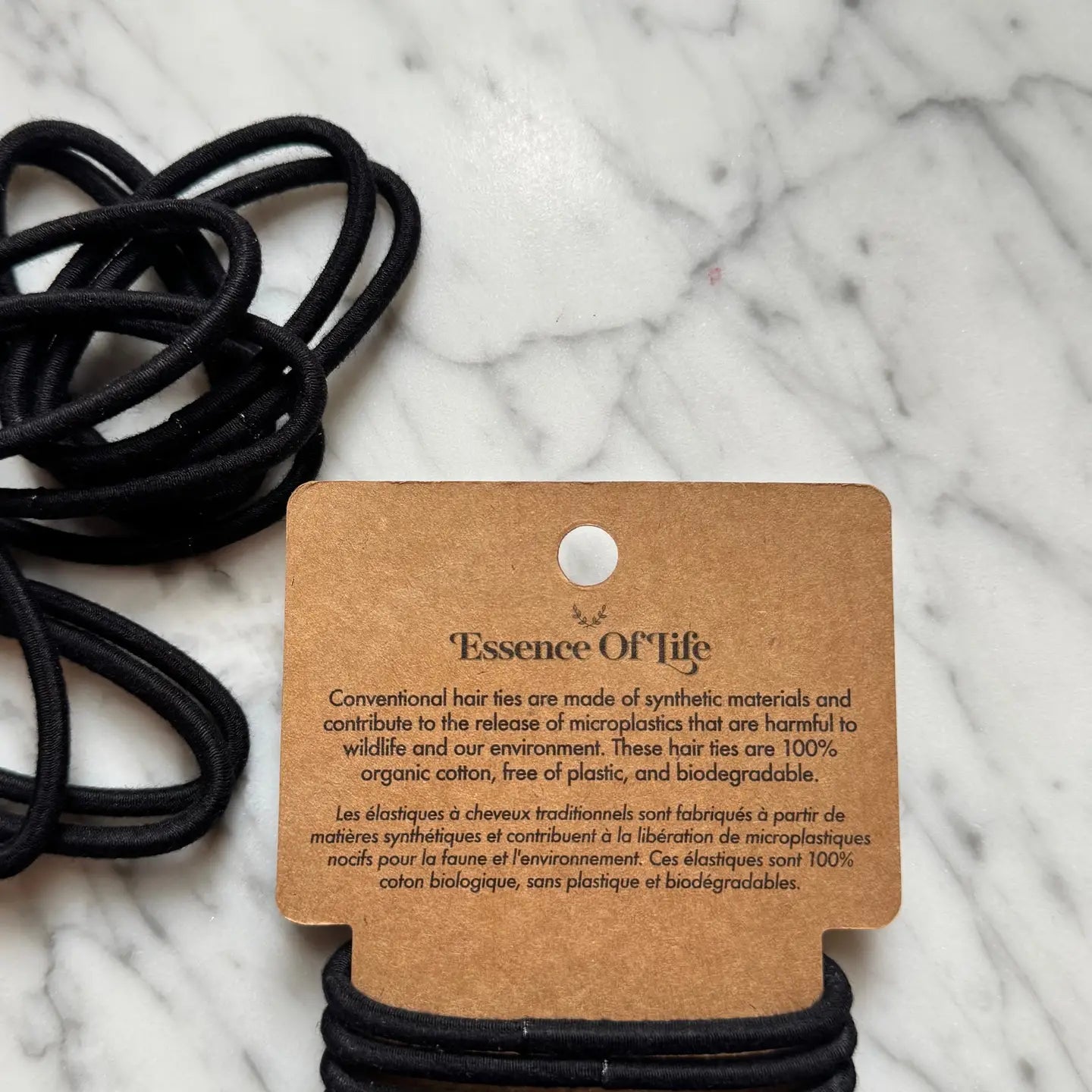 Earth-Friendly Biodegradable Hair Ties