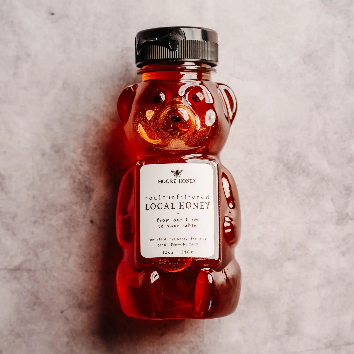 Texas Wildflower Honey 12oz Bear