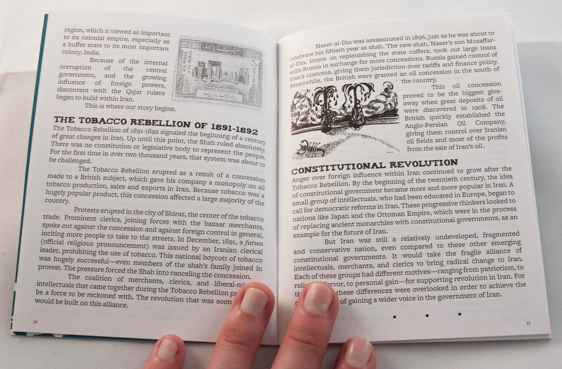 100 Years of Modern Iran: Simple History Series Zine