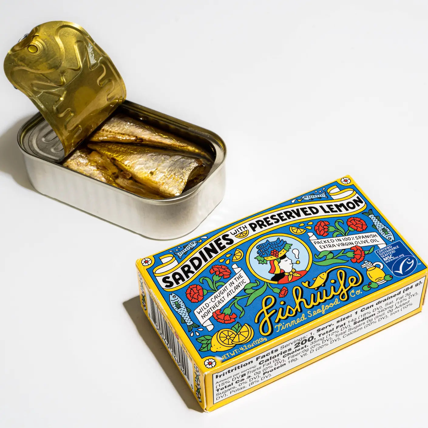 Sardines with Preserved Lemon