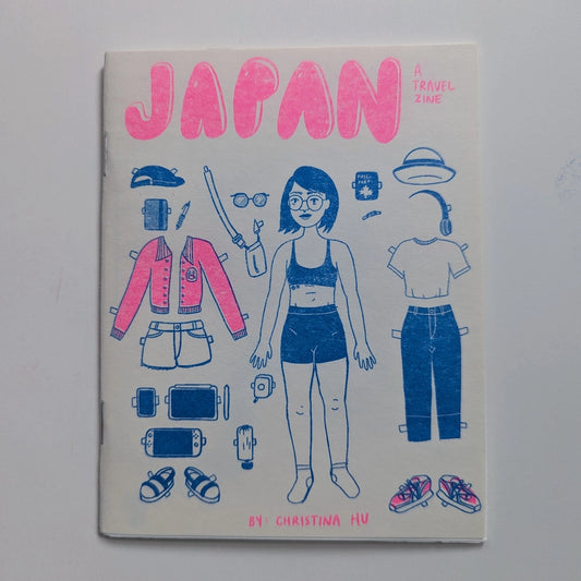 Japan Travel Risograph Zine