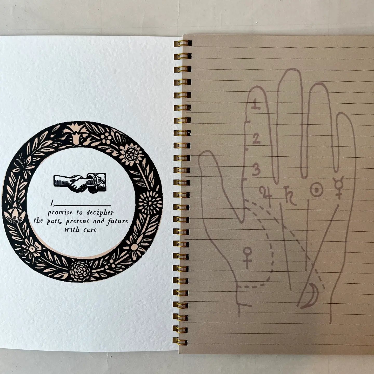 Palmistry Notebook