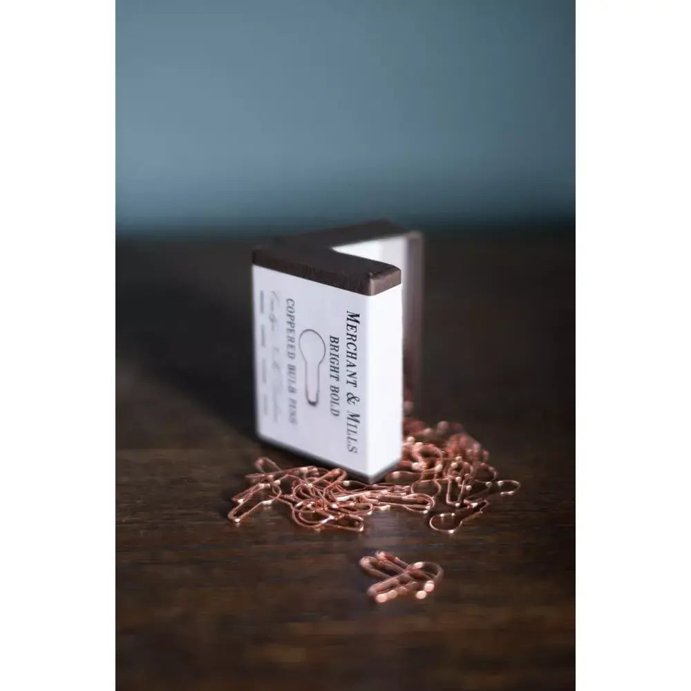 Coppered Bulb Pins