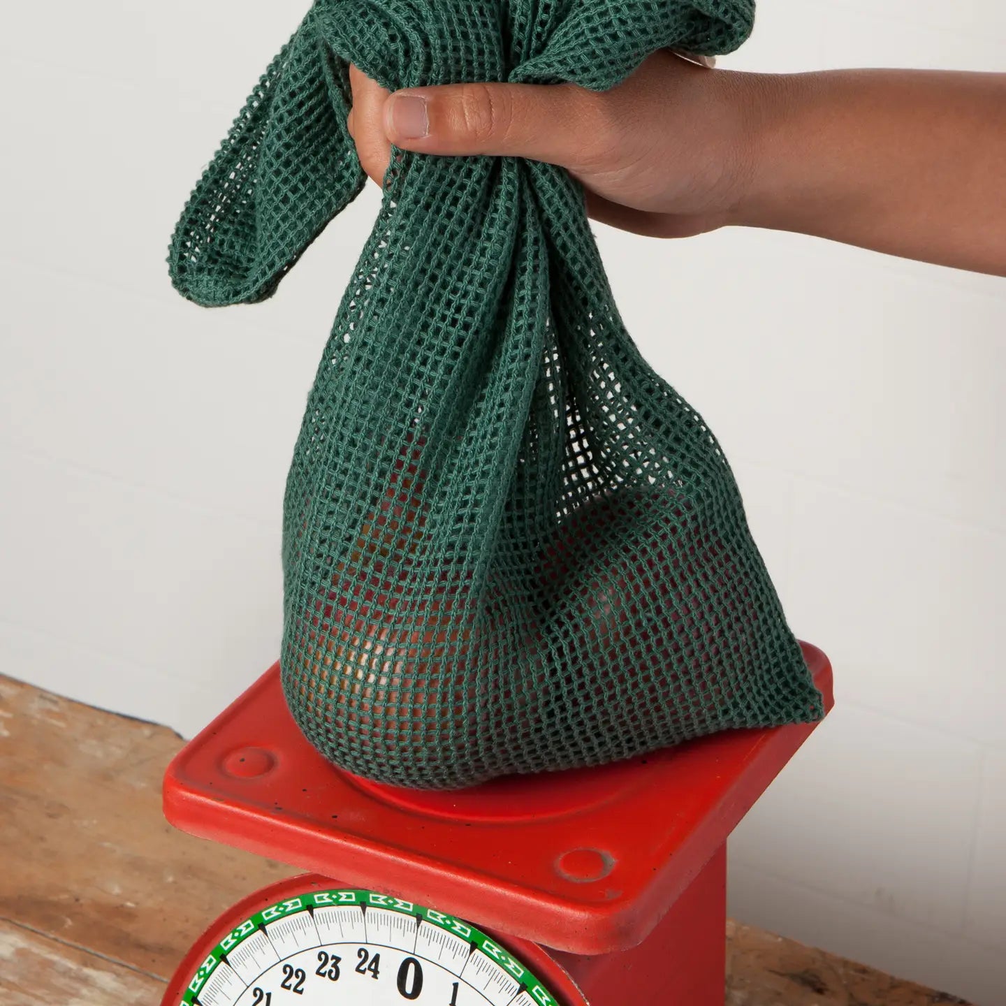Le Marche Pine Mesh Produce Bags Set of 3