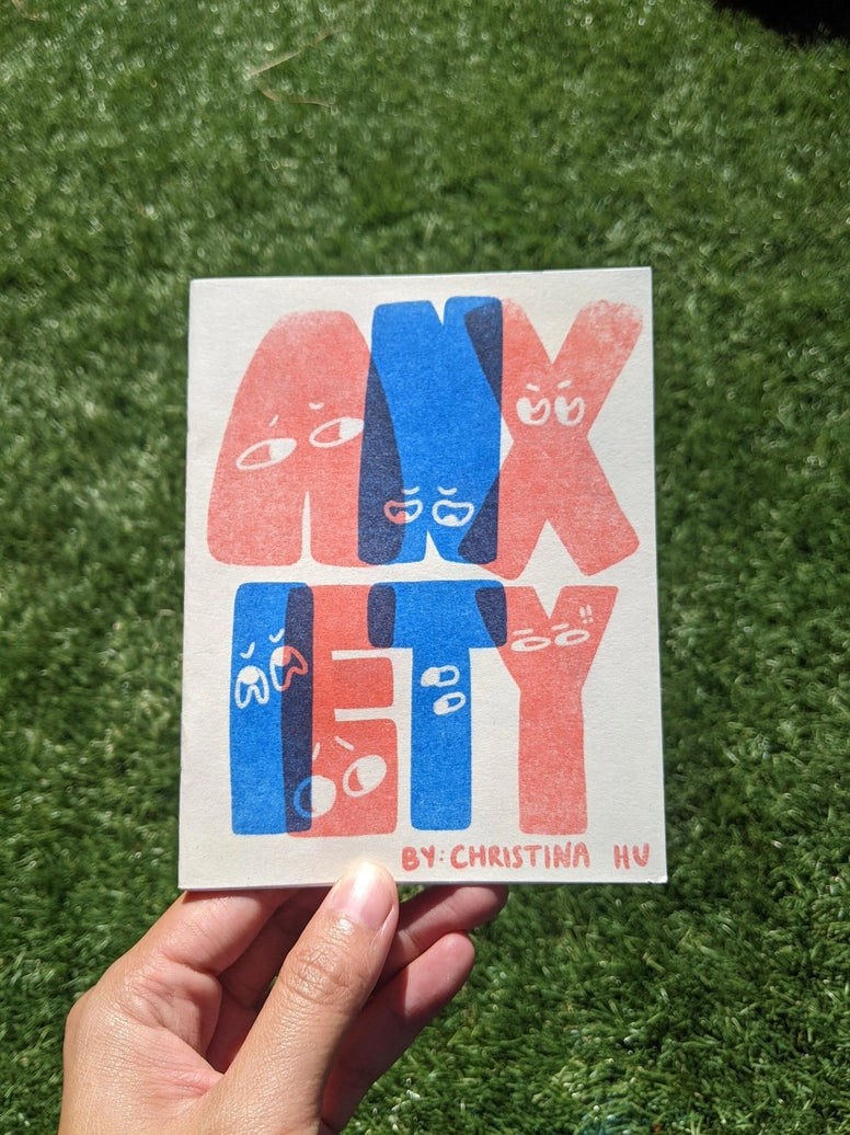 Anxiety Risograph Zine